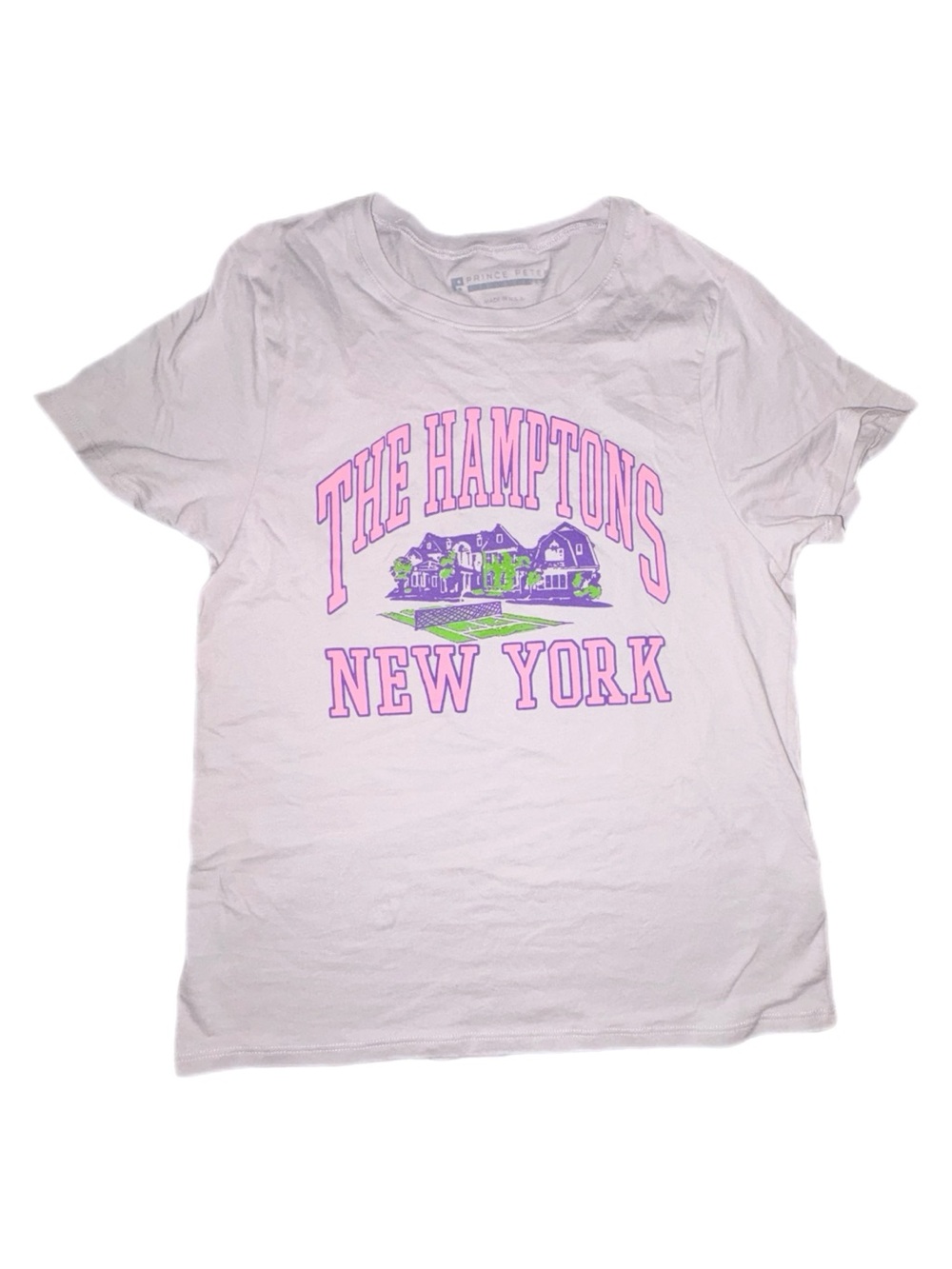 The Prince Peter Collection The Hamptons New York Graphic Tee Large Like New